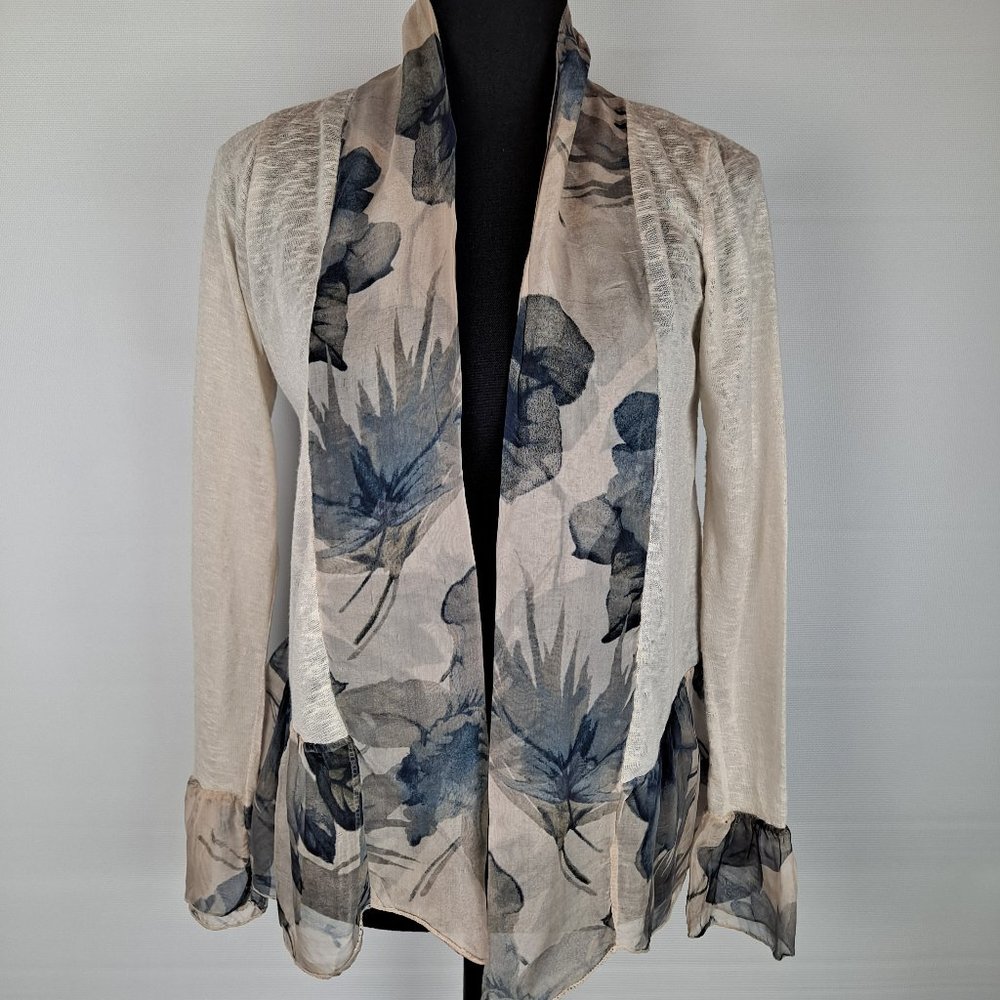 Elena Baldi Open Front Cardigan